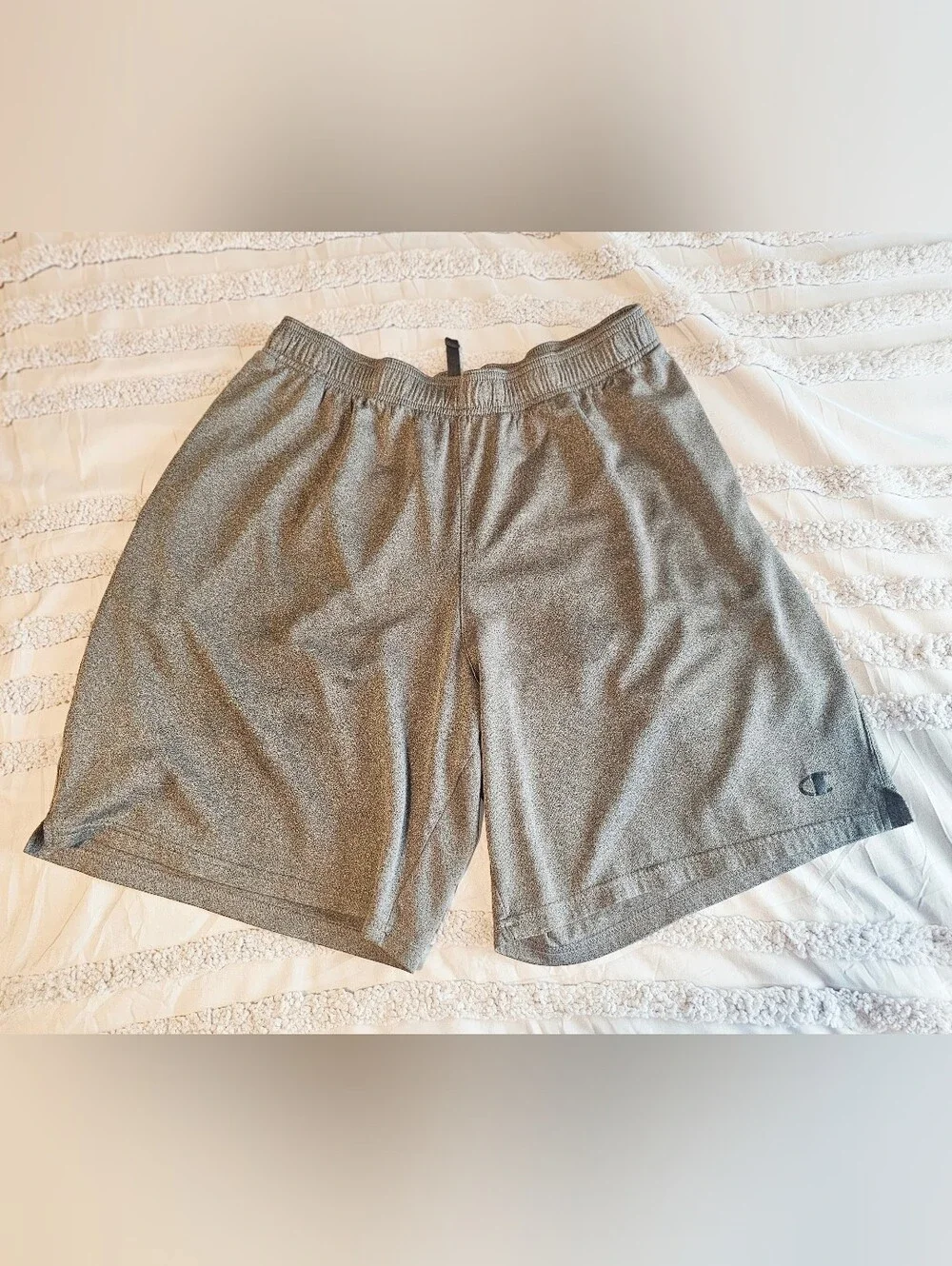 Champion Men's Athletic Shorts - Heather Gray